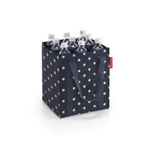 Torba Bottlebag Metallic dots blue Reisenthel