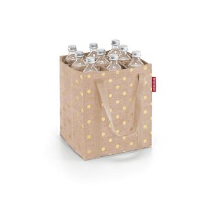 Torba Bottlebag Metallic dots coffee Reisenthel