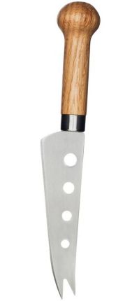 Nóż do serów miękkich Oval Oak Sagaform