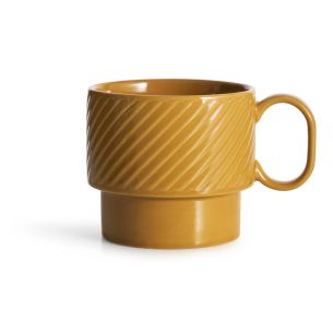 Filiżanka do herbaty z uchem (żółta) Coffee Sagaform 