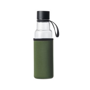 Butelka na wodę w zielonym pokrowcu (600 ml) To Go Sagaform