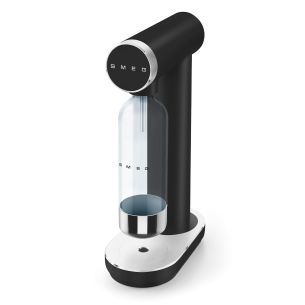 Saturator wody z butelką (czarny mat) Smeg