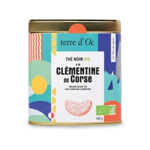 Herbata czarna w puszce 100 g Corsican Clementine terre d'Oc