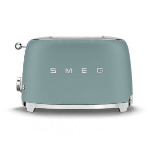 Toster na 2 kromki (szmaragdowy) 50's Style Smeg