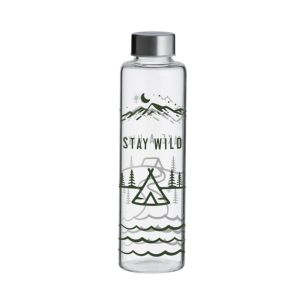 Butelka szklana (600 ml) Stay Wild Pure Typhoon