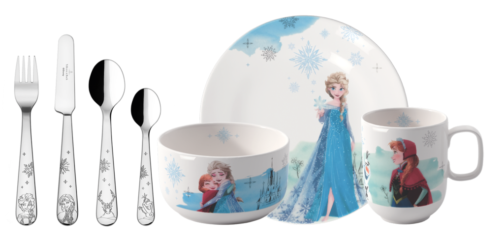 Villeroy & Boch - Disney Frozen Zestaw śniadaniowy dla Dzieci 7 elementów