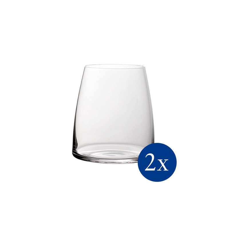 Villeroy & Boch - MetroChic Glass Szklanka na wodę, 2 sztuki