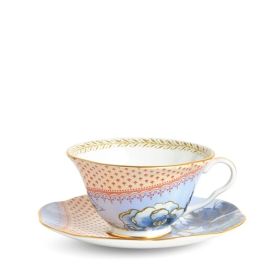 5C107800054
 Filiżanka do herbaty ze spodkiem Blue Butterfly Bloom Wedgwood